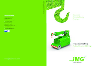 इंडस्ट्रियल मोबाइल क्रेन JMG MC 32S 