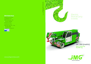 इंडस्ट्रियल मोबाइल क्रेन JMG MC 350  