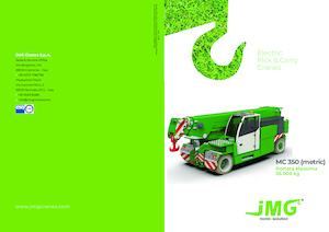 इंडस्ट्रियल मोबाइल क्रेन JMG MC 350  