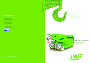 इंडस्ट्रियल मोबाइल क्रेन JMG MC 350S 