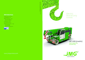 इंडस्ट्रियल मोबाइल क्रेन JMG MC 400S