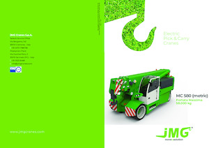 इंडस्ट्रियल मोबाइल क्रेन JMG MC 580  
