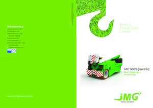 इंडस्ट्रियल मोबाइल क्रेन JMG MC 580S 