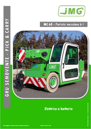 इंडस्ट्रियल मोबाइल क्रेन JMG MC 60