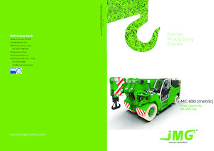 इंडस्ट्रियल मोबाइल क्रेन JMG MC 650 