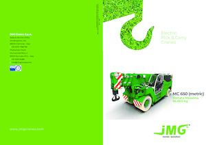 इंडस्ट्रियल मोबाइल क्रेन JMG MC 650 