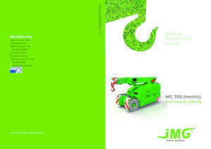 इंडस्ट्रियल मोबाइल क्रेन JMG MC 70S 