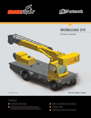 इंडस्ट्रियल मोबाइल क्रेन Til MOBILOAD 315