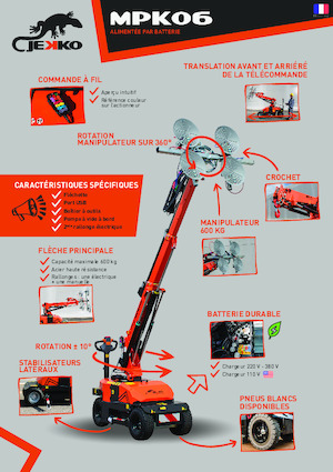 इंडस्ट्रियल मोबाइल क्रेन Jekko MPK06.2V