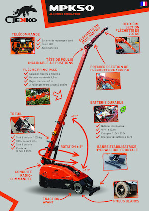 इंडस्ट्रियल मोबाइल क्रेन Jekko MPK50