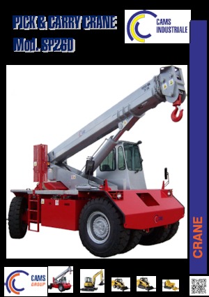इंडस्ट्रियल मोबाइल क्रेन Cams SP260 