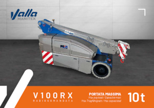 इंडस्ट्रियल मोबाइल क्रेन Valla V100RX
