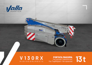 इंडस्ट्रियल मोबाइल क्रेन Valla V130RX