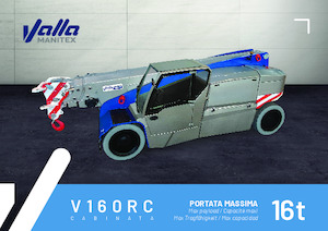 इंडस्ट्रियल मोबाइल क्रेन Valla V160RC