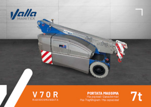 इंडस्ट्रियल मोबाइल क्रेन Valla V70R