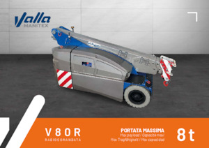 इंडस्ट्रियल मोबाइल क्रेन Valla V80R