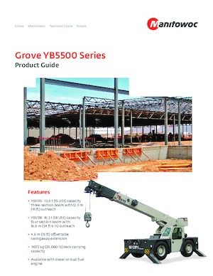 इंडस्ट्रियल मोबाइल क्रेन Grove YB5515