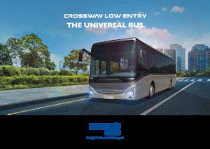 इंटरसिटी बस Iveco Crossway LE Natural power 13m 