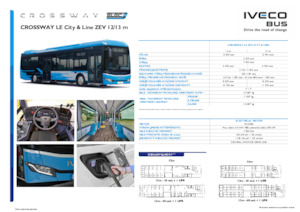 इंटरसिटी बस Iveco Crossway LE Line 12m ZEV