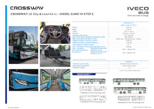 इंटरसिटी बस Iveco Crossway LE Line 14,5m