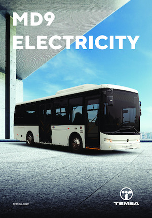 इंटरसिटी बस TEMSA MD9 ELECTRICITY