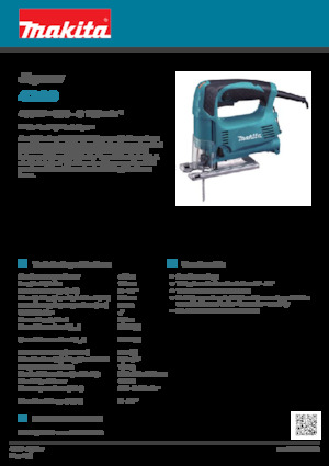 जिगसॉ Makita 4329
