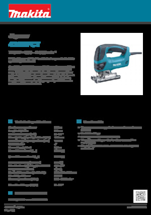 जिगसॉ Makita 4350FCT