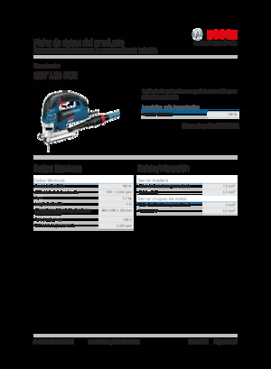 जिगसॉ Bosch GST 150 BCE