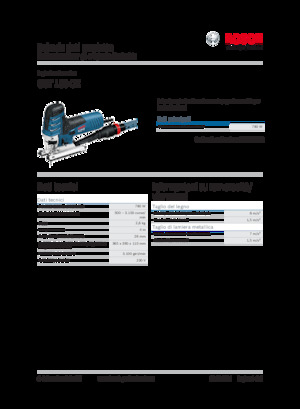 जिगसॉ Bosch GST 150 CE