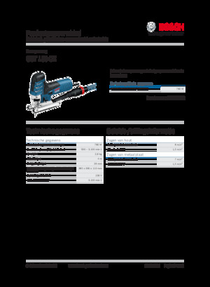 जिगसॉ Bosch GST 150 CE