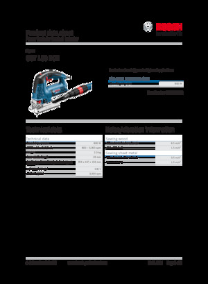 जिगसॉ Bosch GST 160 BCE