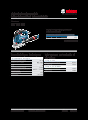जिगसॉ Bosch GST 160 BCE