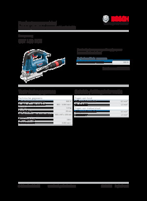 जिगसॉ Bosch GST 160 BCE
