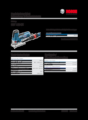 जिगसॉ Bosch GST 160 CE