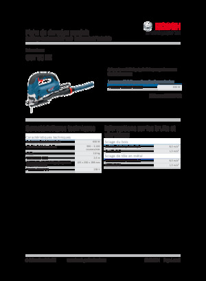 जिगसॉ Bosch GST 90 BE