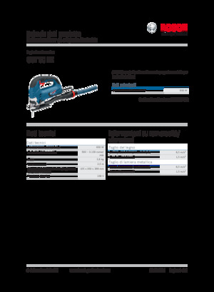 जिगसॉ Bosch GST 90 BE