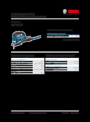 जिगसॉ Bosch GST 90 BE