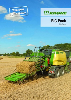 स्क्वायर बेलर Krone Big Pack 1290 HDP