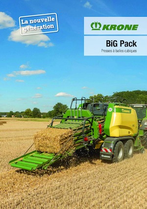 स्क्वायर बेलर Krone Big Pack 1290 HDP