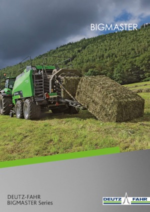 स्क्वायर बेलर DEUTZ-FAHR BigMaster 598 D