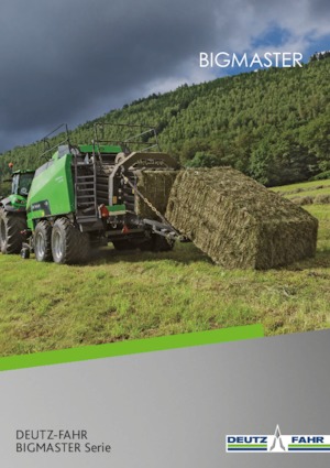 स्क्वायर बेलर DEUTZ-FAHR BigMaster 598 D