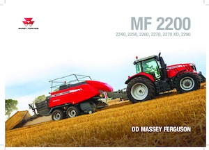 स्क्वायर बेलर Massey Ferguson MF 2270XDTP
