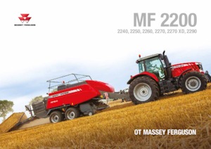 स्क्वायर बेलर Massey Ferguson MF 2270XDTP