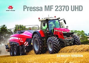 स्क्वायर बेलर Massey Ferguson MF 2370UHDTC