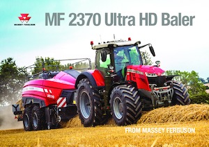 स्क्वायर बेलर Massey Ferguson MF 2370UHDTP