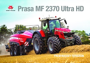स्क्वायर बेलर Massey Ferguson MF 2370UHDTP