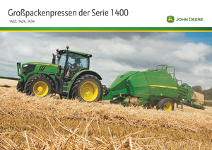 स्क्वायर बेलर John Deere 1434 C