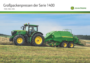 स्क्वायर बेलर John Deere 1434