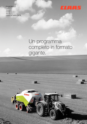स्क्वायर बेलर Claas Quadrant 3300 RF