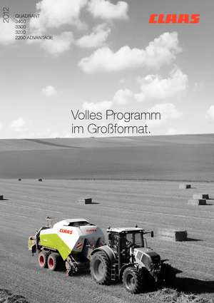 स्क्वायर बेलर Claas Quadrant 3300 RF